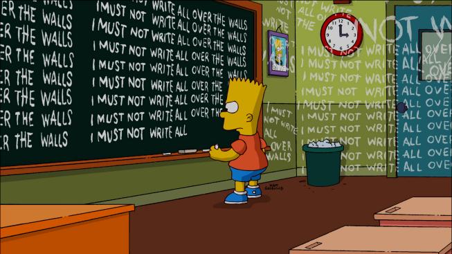 THE SIMPSONS: Bart in the "MoneyBart" episode of THE SIMPSONS on FOX.  THE SIMPSONS ™ and © 2010 TTCFFC ALL RIGHTS RESERVED. (Cr: Fox)