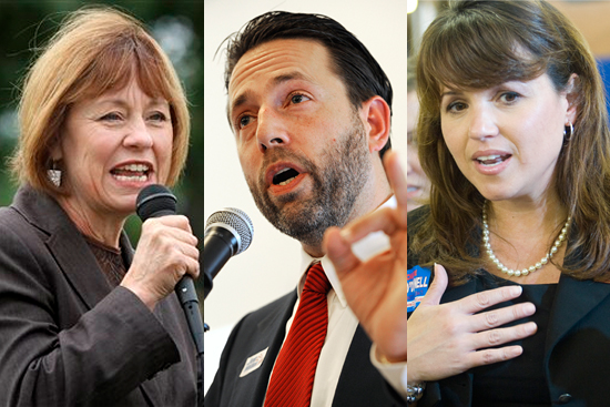 Sharron Angle, Joe Miller and Christine O'Donnell