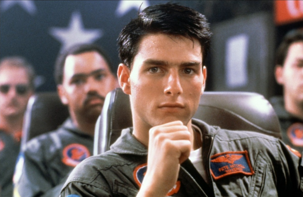 Tom Cruise in "Top Gun"