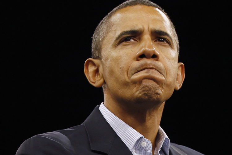 U.S. President Barack Obama attends a DNC Moving America Forward Rally at Cleveland State University in Ohio, October 31, 2010. REUTERS/Larry Downing   (UNITED STATES - Tags: POLITICS HEADSHOT ELECTIONS IMAGES OF THE DAY) (Â© Larry Downing / Reuters)