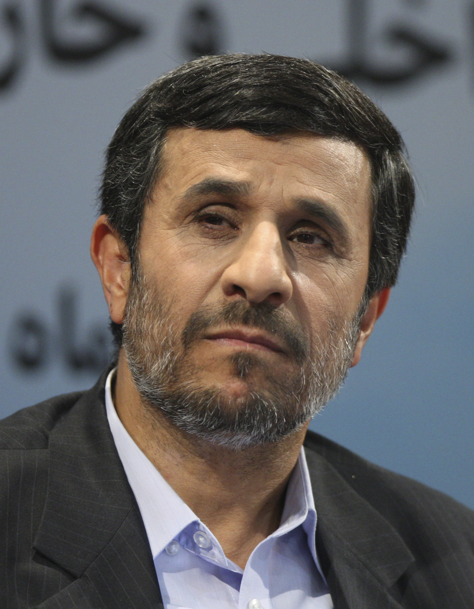Iranian President Mahmoud Ahmadinejad listens to a question during his press conference in Tehran, Iran, Monday, Nov. 29, 2010. (AP Photo/Vahid Salemi) (Associated Press)