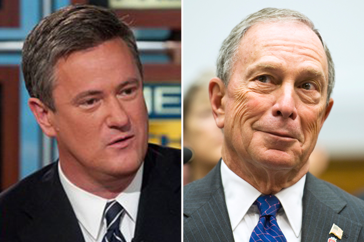 Joe Scarborough and Michael Bloomberg