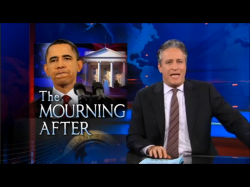 Jon Stewart dissects President Obama's first post-election press conference