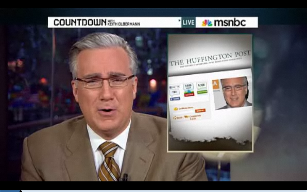 Keith Olbermann on "Countdown" Tuesday night