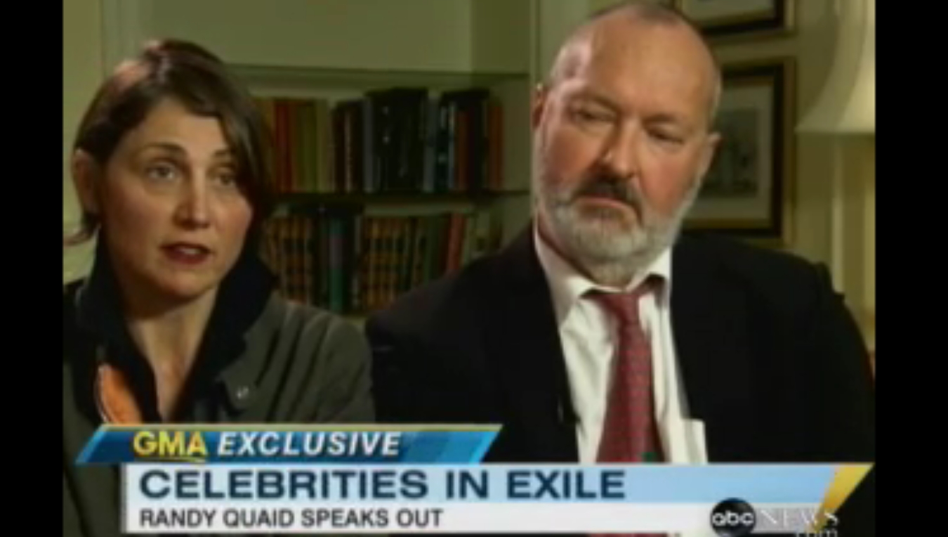 The Quaids on "Good Morning America"