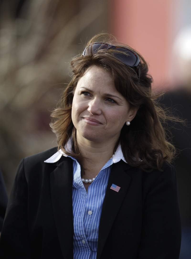 Delaware Republican Senate candidate Christine OâDonnell waits to speak during a campaign rally, Saturday Oct. 30, 2010, in Middletown, Del. (AP Photo/Rob Carr) (Rob Carr)