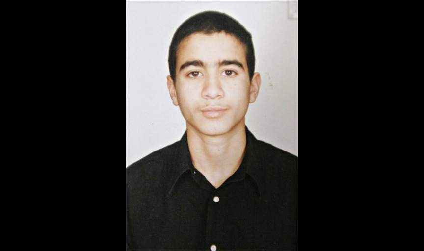 FILE - This undated file photo shows Guantanamo detainee Omar Khadr, a Canadian accused of killing an American soldier. Khadr pleaded to five charges including murder in a plea agreement with military authorities. Khadr had been facing a possible life sentence if convicted at a trial that was scheduled to start Monday, Oct. 25, 2010. (AP Photo/Canadian Press) NO SALES (Anonymous)