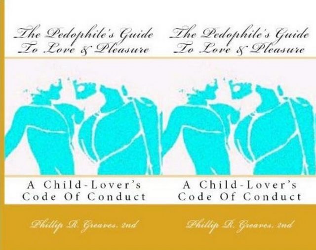 Image from the cover of the book "The Pedophile's Guide to Love And Pleasure."