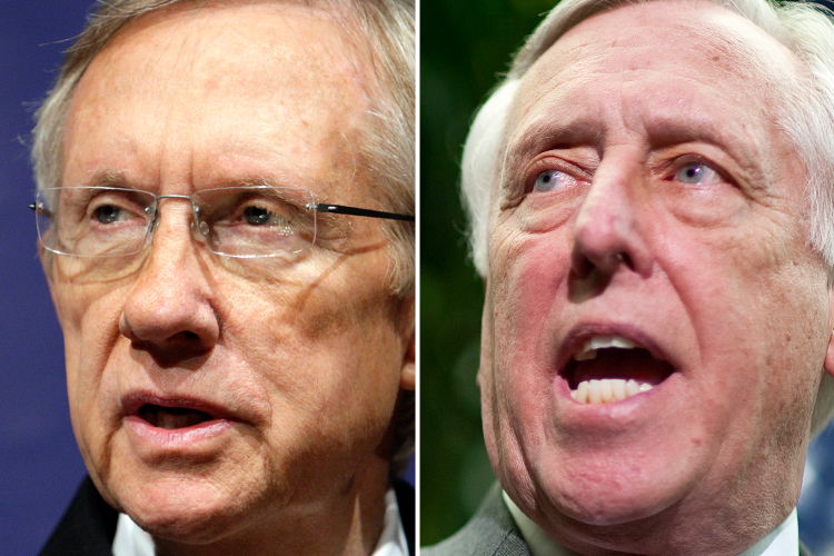 Harry Reid and Steny Hoyer