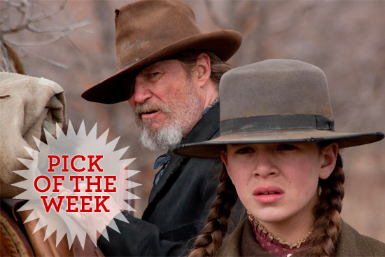 Jeff Bridges and Hailee Steinfeld in "True Grit."