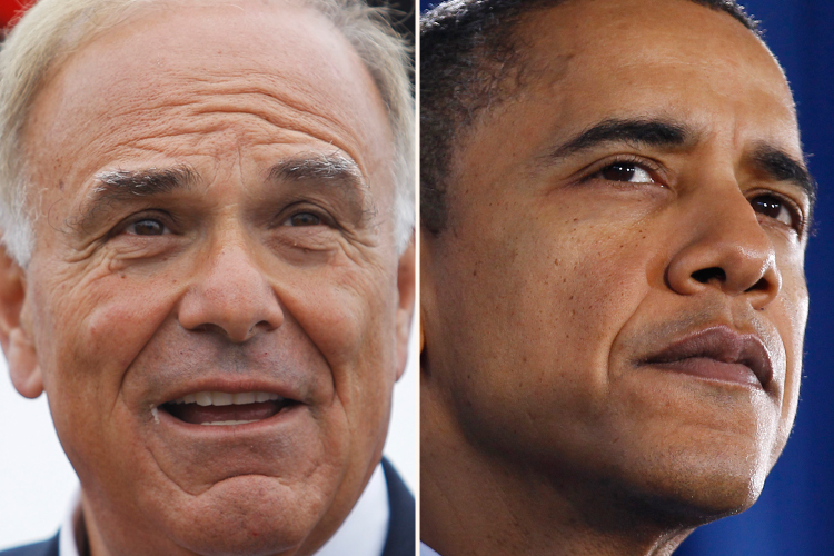 Ed Rendell and Barack Obama