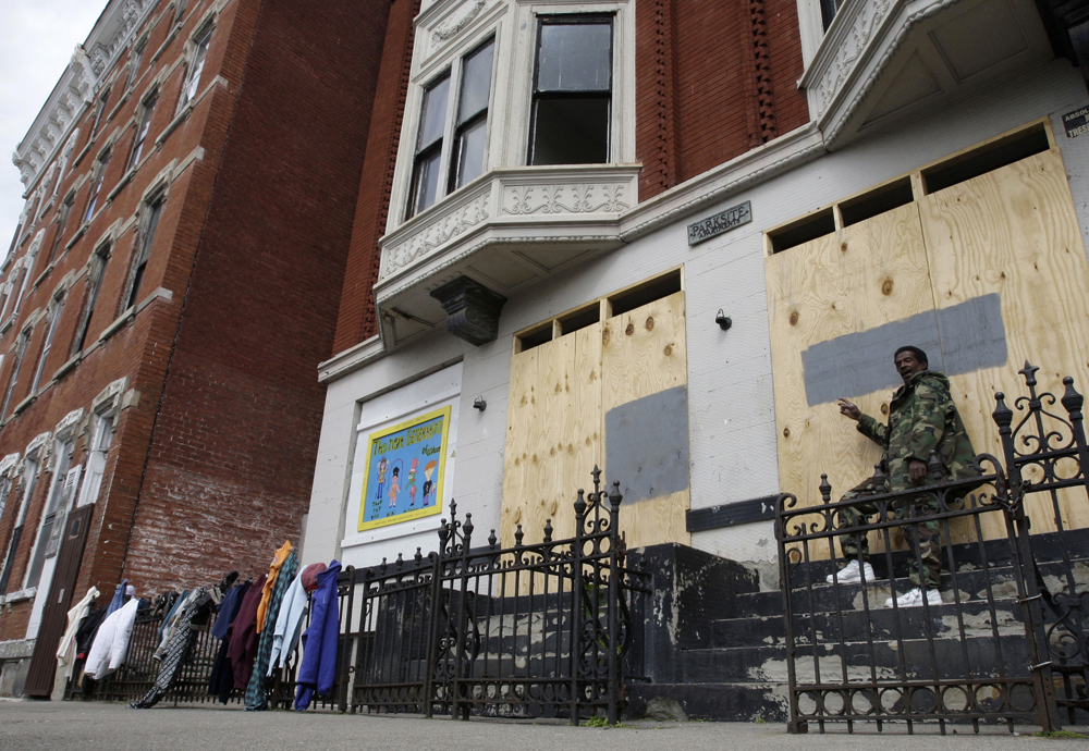 The Over-the-Rhine neighborhood of Cincinnati, Ohio.