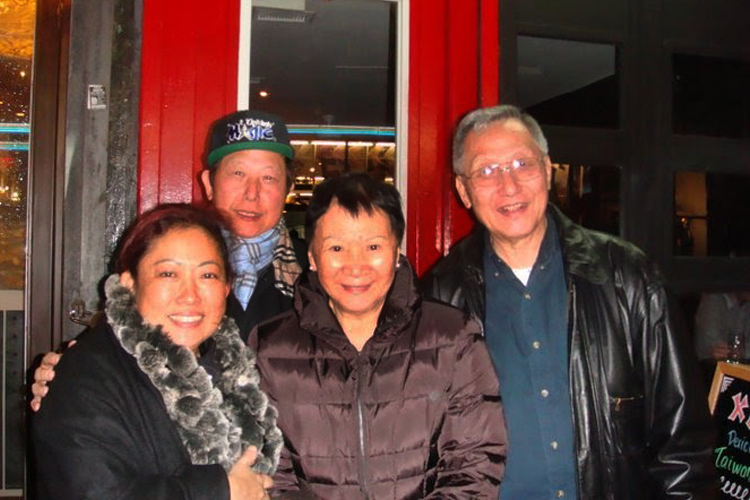 The author's father, second from the left.