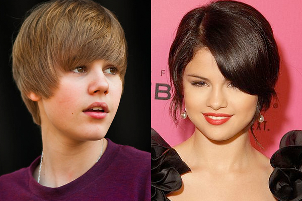 Justin Bieber and Selena Gomez