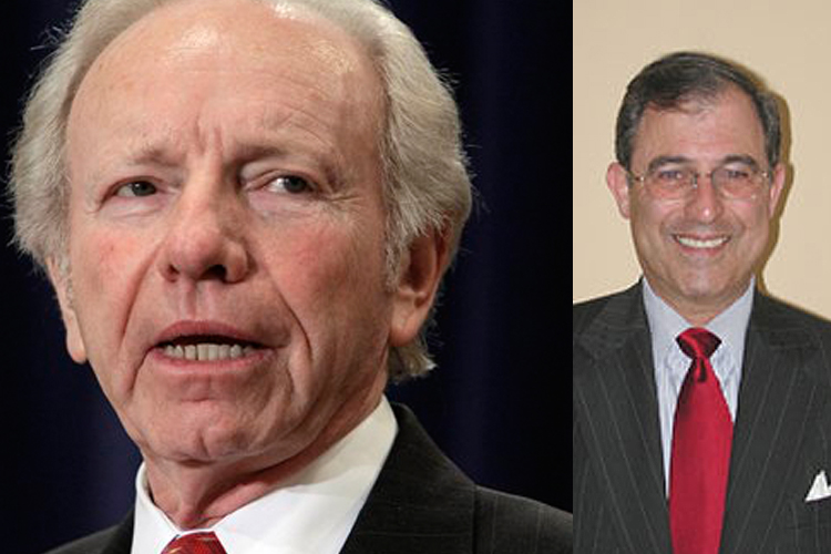 Joe Lieberman and Lanny Davis