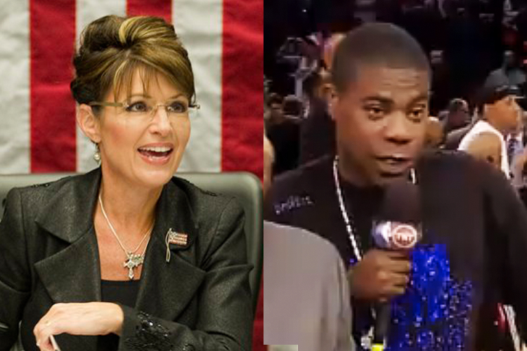 Sarah Palin and Tracy Morgan