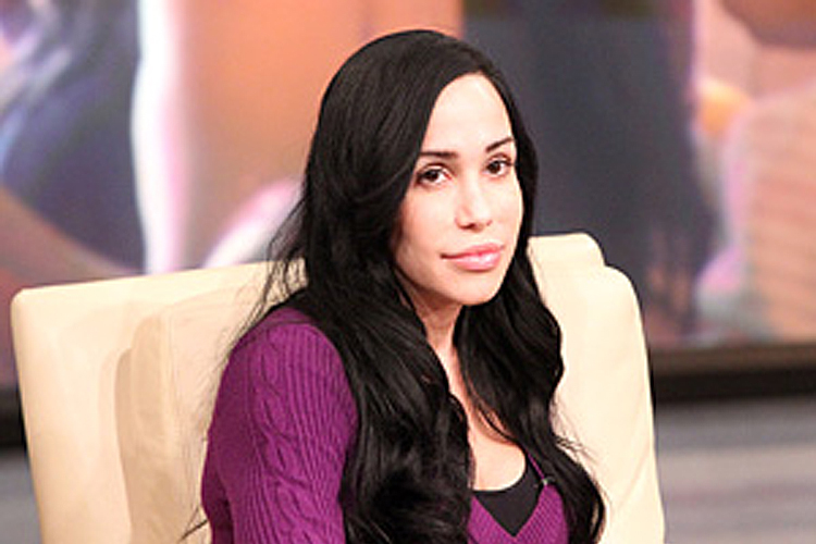 Nadya Suleman on "Oprah" on Friday, Jan. 14.