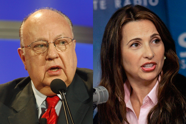 Roger Ailes and Judith Regan