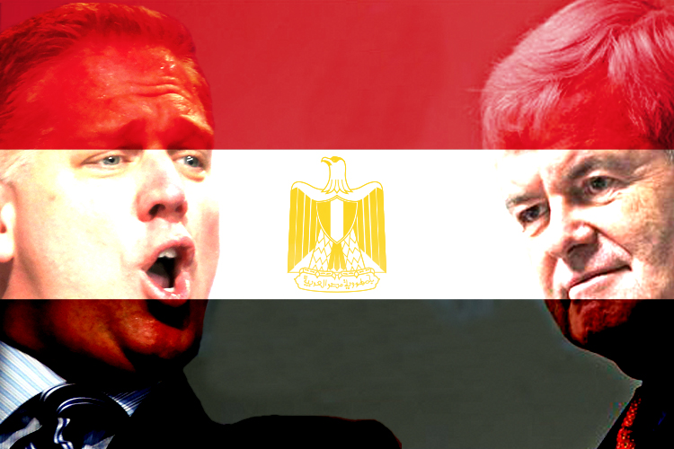 Glenn Beck and Newt Gingrich