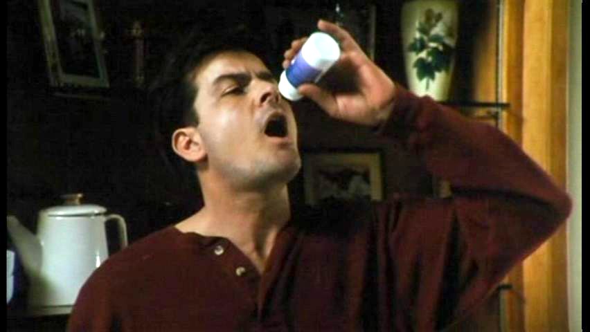 Breakfast of Charlie Sheen.