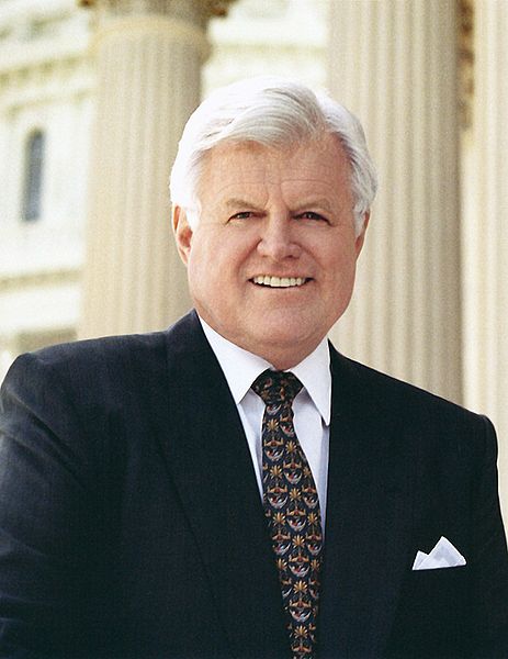 Edward "Ted" Kennedy, former U.S. senator from Massachusetts (D).