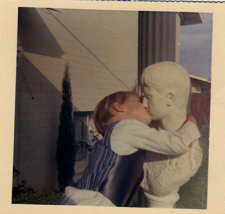 An image from Jackie Beat's childhood