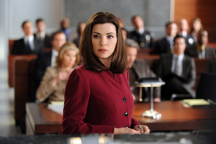 "Last Shot"--Alicia Florrick (Julianna Margulies) assists in the trial of ballistics expert Kurt McVeigh, Dianeâs on and off-again love interest, who is being sued for testimony that he gave in a murder trial of an accused cop killer who was recently exonerated, on THE GOOD WIFE, Tuesday, Feb. 22 (10:00-11:00 PM, ET/PT) on the CBS Television Network.  Photo: David M. Russell/CBS Â©2011 CBS Broadcasting Inc. All Rights Reserved. (David M. Russell)
