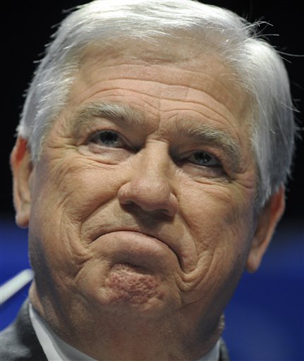 Mississippi Gov. Haley Barbour speaks at the Conservative Political Action Conference (CPAC) in Washington, Saturday, Feb. 12, 2011. (AP Photo/Cliff Owen) (AP)