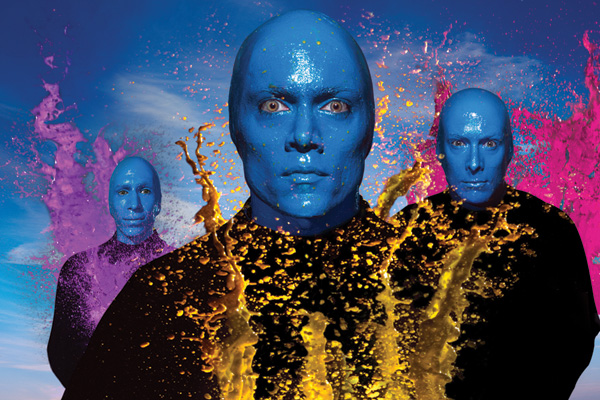 He just blue himself