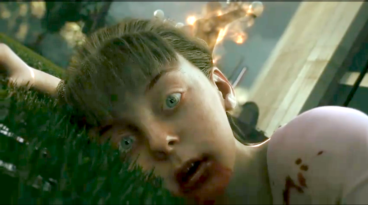Don't cry for her, she's already undead.