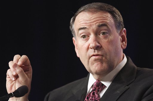 FILE - In this Sept. 17, 2010, file photo, former Arkansas Gov. Mike Huckabee speaks in Washington. The jockeying to find a nominee to challenge President Barack Obama is a crowded, unsettled affair, but one thing's clear: It will be more conservative, to tp bottom, than was the Republican Primary four years ago, and several before that.  (AP Photo/Jacquelyn Martin, File) (AP)