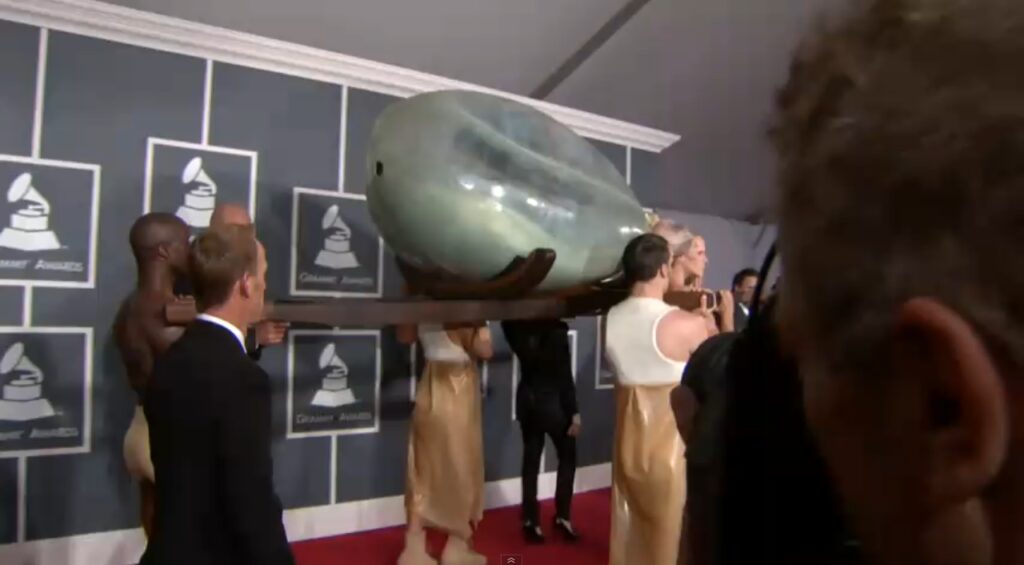 Lady Gaga enters the Grammys in an egg - Salon.com
