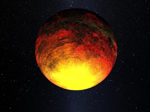 This is an Jan. 2011 handout artist rendering provided by NASA. NASAs Kepler telescope is finding that relatively smaller planets _ still larger than Earth, but tinier than Jupiter _ are proving more common outside our solar system than once thought. This drawing is of one of the smallest planets that Kepler has found, a rocky planet called Kepler-10b, that measures 1.4 times the size of Earth and where the temperature is more than 2,500 degrees Fahrenheit. (AP Photo/Dana Berry, SkyWorks Digital Inc., Kepler Mission, NASA Ames Research Center) (AP)