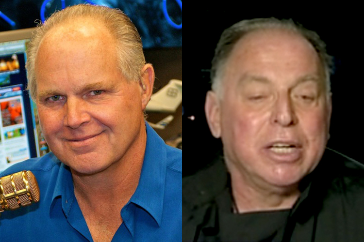 Rush Limbaugh and Marty Peretz