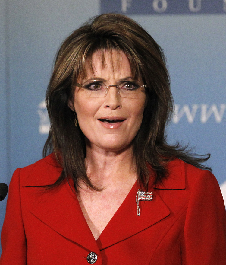 Former Alaska governor Sarah Palin delivers a keynote speech at the Reagan 100 opening banquet at Reagan Ranch Center in Santa Barbara, California February 4, 2011. The event celebrates the 100th anniversary of former U.S. President Ronald Reagan's birthday.    REUTERS/Mario Anzuoni (UNITED STATES - Tags: POLITICS PROFILE) (Â© Mario Anzuoni / Reuters)