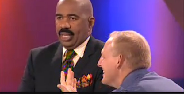 Steve Harvey on "Family Feud."