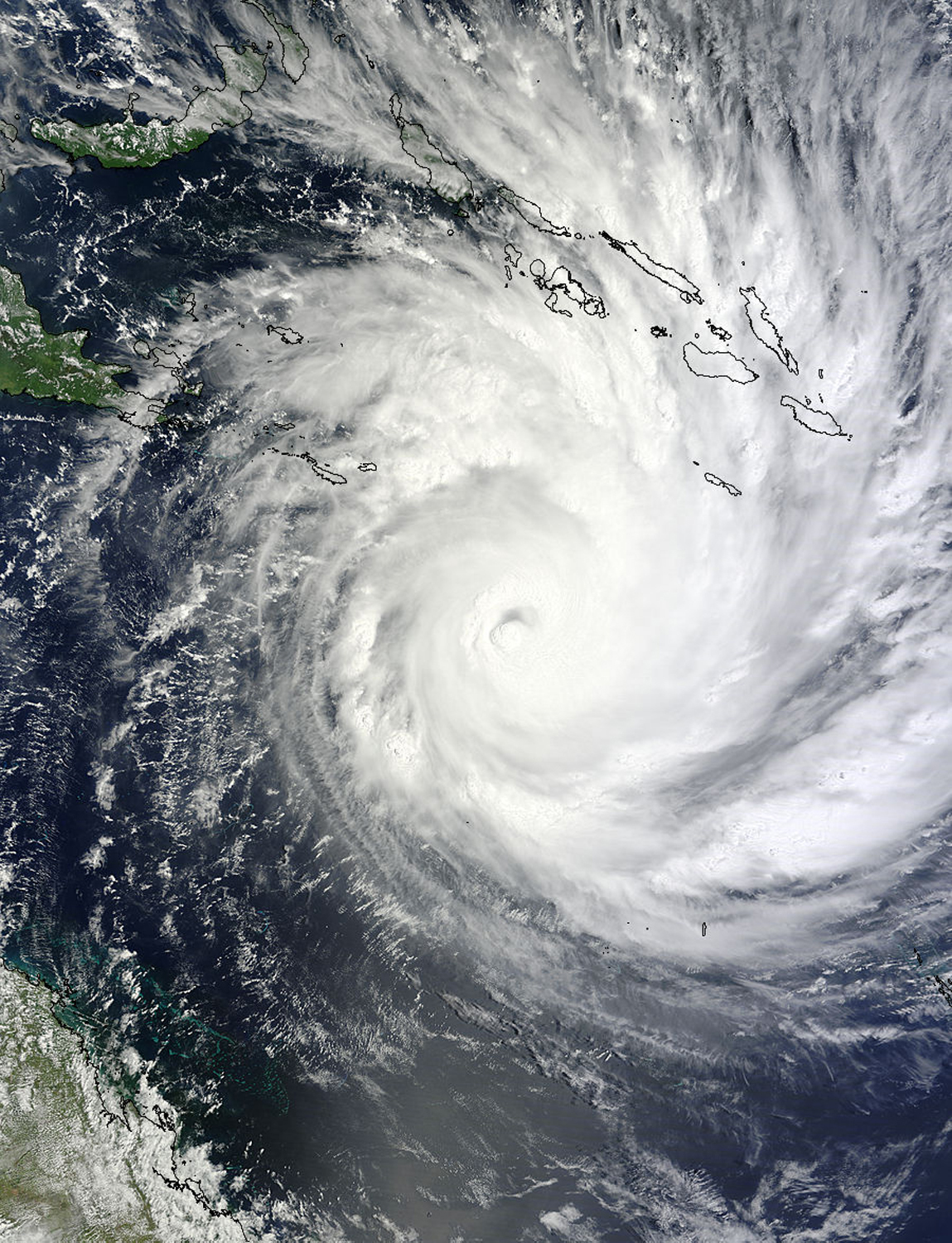 Cyclone Yasi's landfall in Australia in early February punctuated a year of extraordinary weather events.