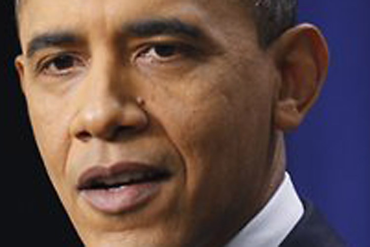 President Barack Obama gestures during a news conference on the White House complex  in Washington, Tuesday, Feb. 15, 2011.  (AP Photo/Evan Vucci) (Evan Vucci)