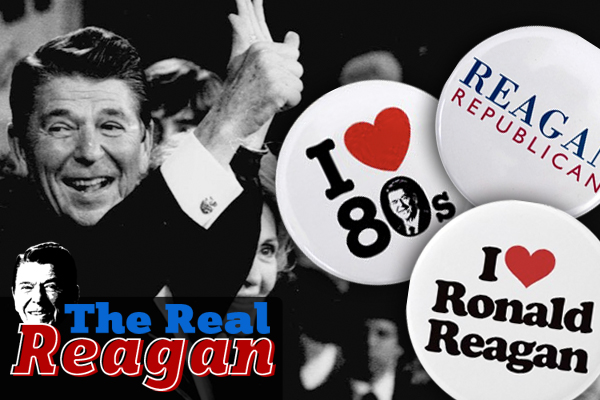 Former president Ronald Reagan