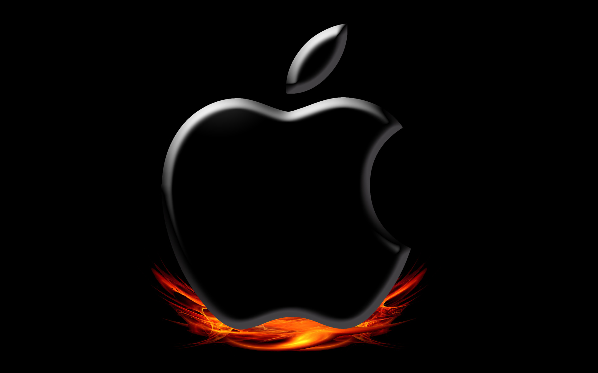 A flaming apple may cause grievous injury.
