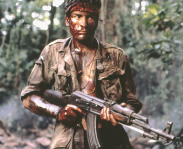 PLATOON, Charlie Sheen, 1986