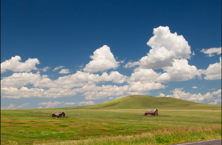 An old farm on Johnson Mesa, northern New Mexico. Photo taken by the author.