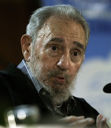 Cuba's Fidel Castro. (AP/Roberto Chile, Cubadebate)