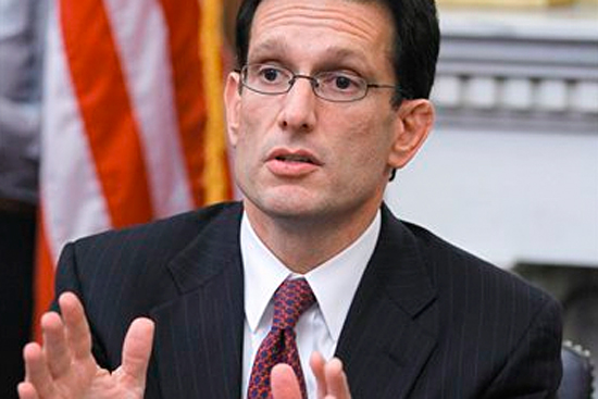 House Majority Leader Eric Cantor, R-Va.