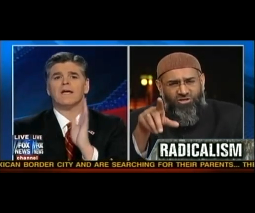 Sean Hannity and Anjem Choudary face off.