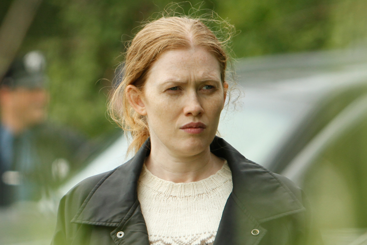 Mireille Enos, star of AMC's "The Killing."
