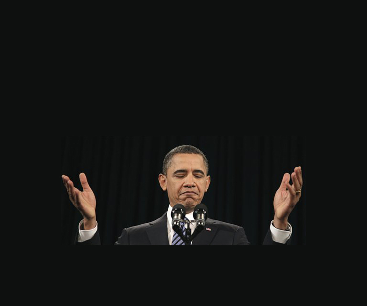 President Barack Obama makes an opening statement during a press conference on the White House complex  in Washington, Friday, March 11, 2011. (AP Photo/Pablo Martinez Monsivais) (AP)