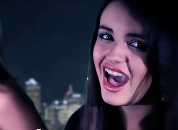 Rebecca Black: no longer having a ball.