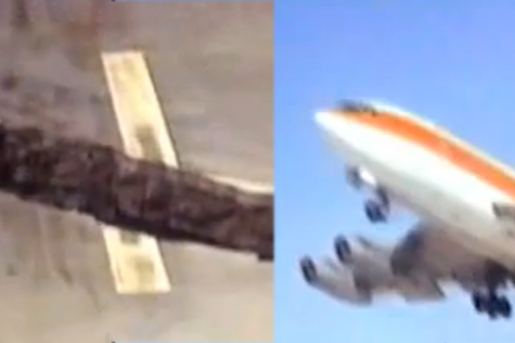 Scenes from the 1974 movie "Earthquake"