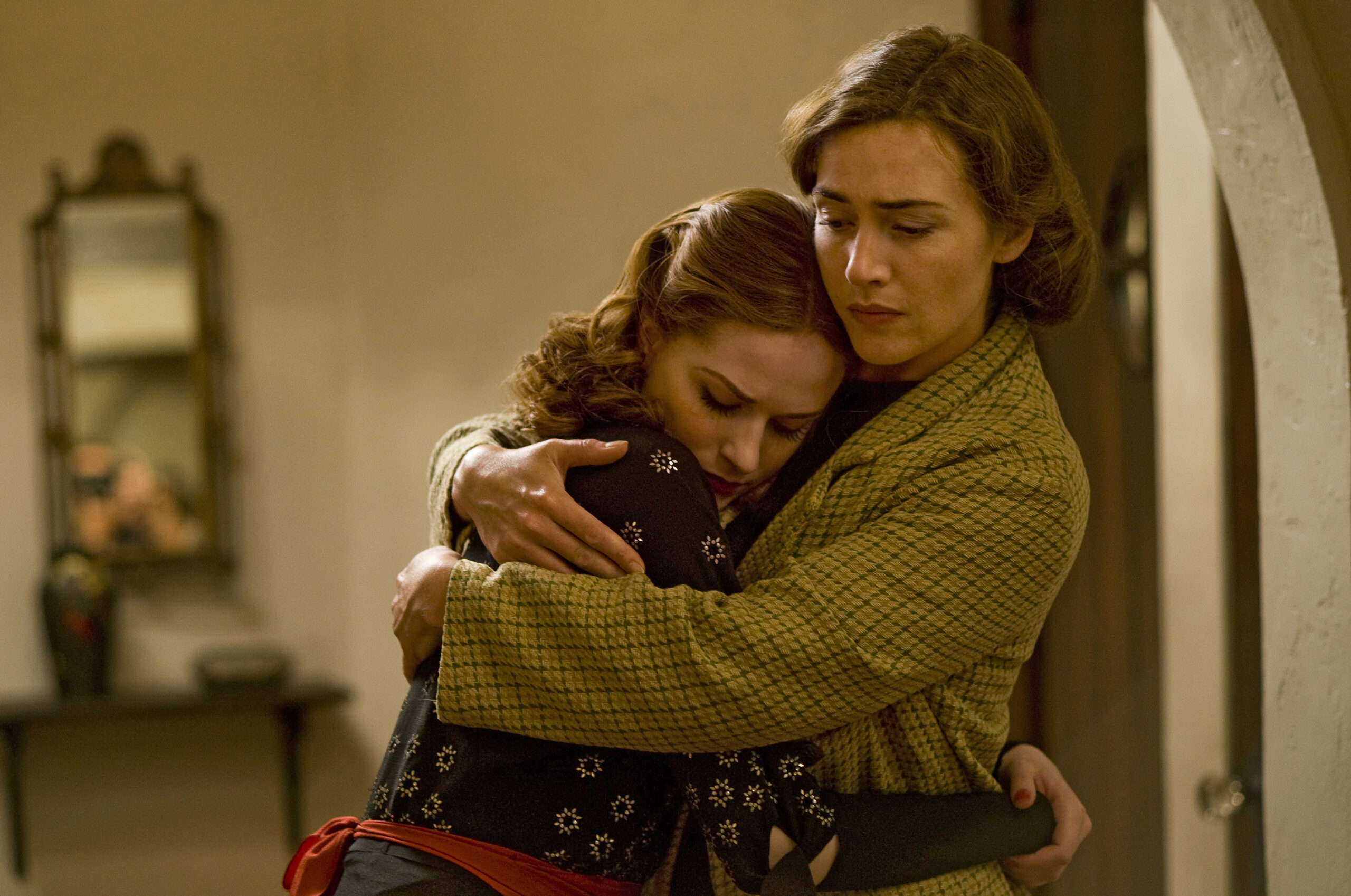 Evan Rachel Wood and Kate Winslet in "Mildred Pierce."